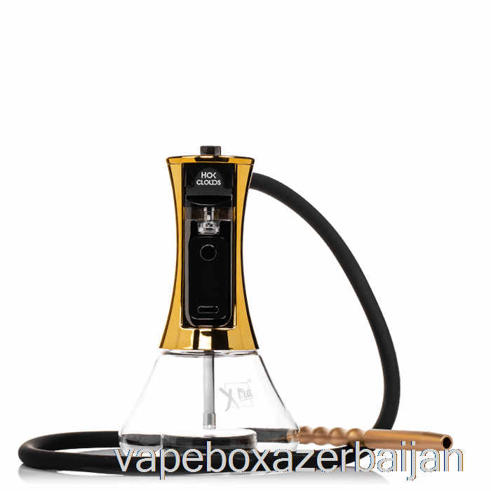 Vape Smoke Xtra Hok Clouds E-Hookah Kit Golden